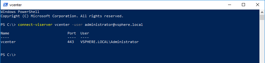 Powershell Title